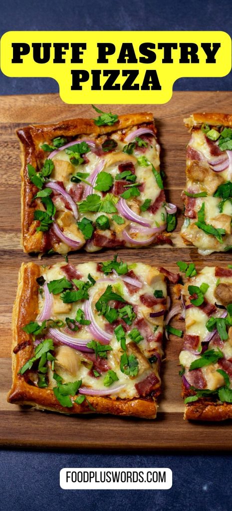 Puff Pastry Breakfast Pizza 9