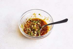 STEP 3B Asian Cucumber Salad TikTok Recipe