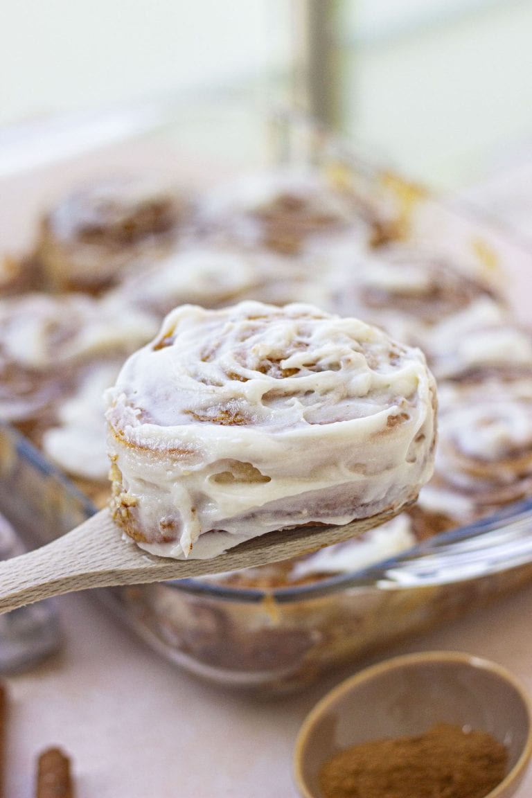 TikTok Cinnamon Rolls With Heavy Cream