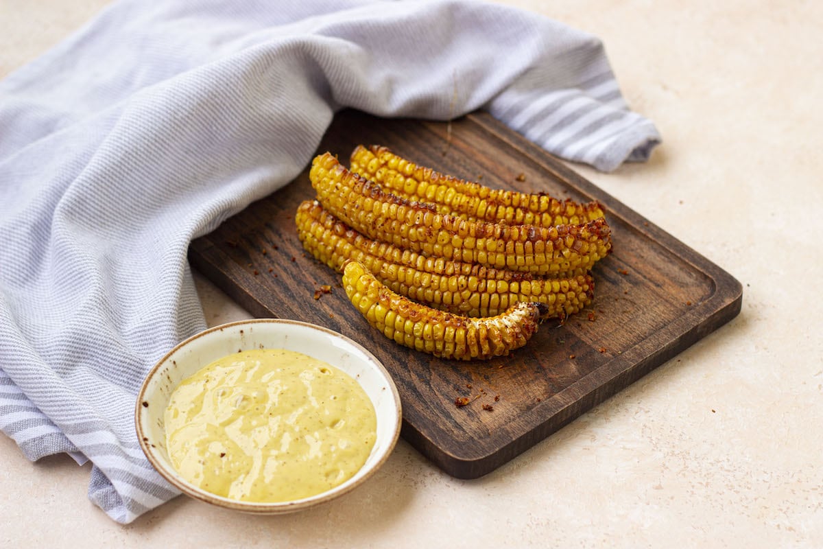 Easy Air Fryer Corn Ribs Recipe