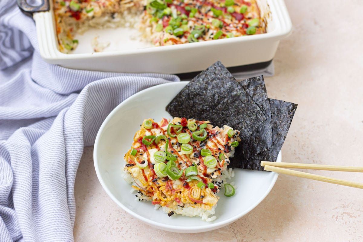Easy Sushi Bake Recipe