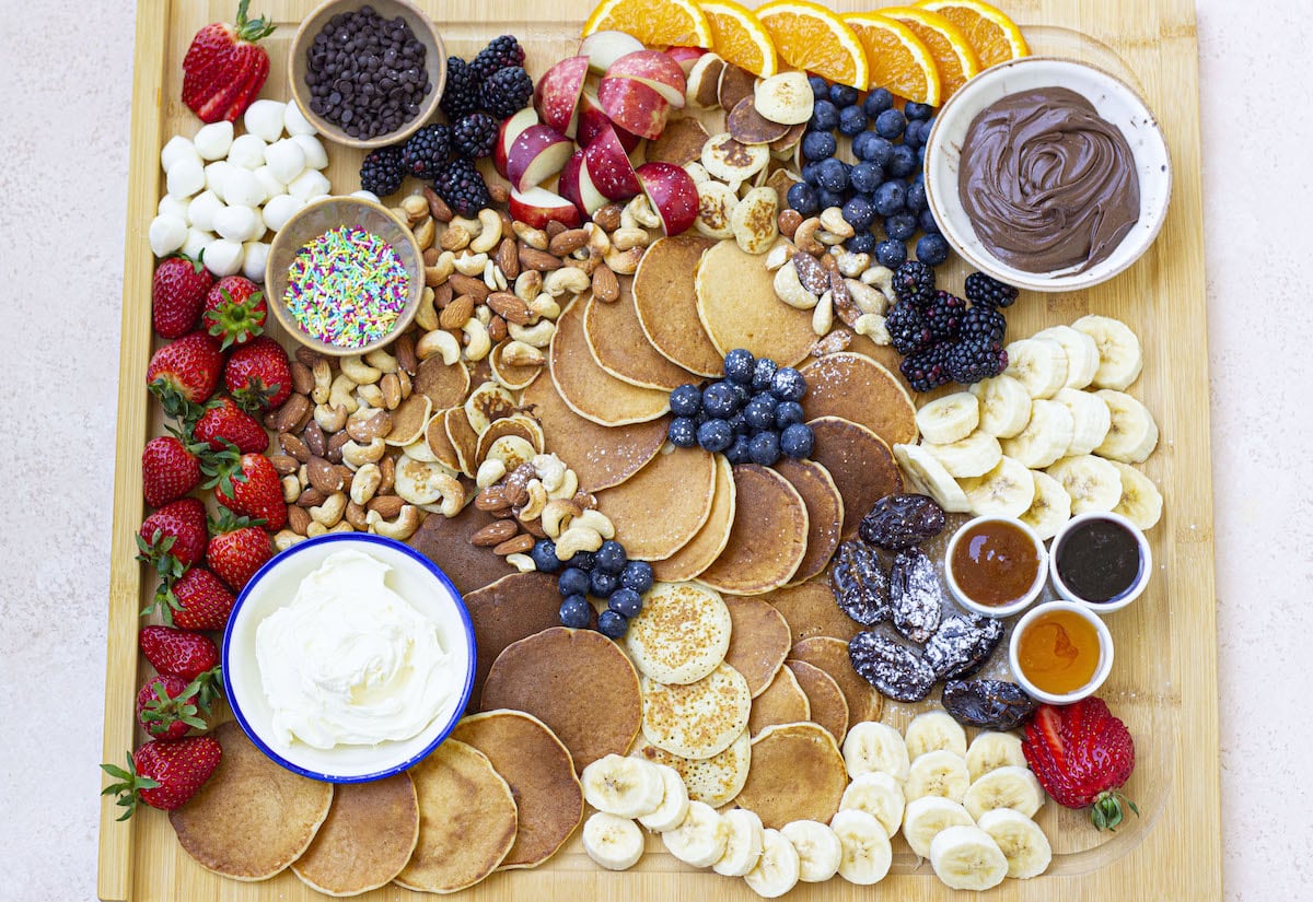 Pancake Charcuterie Board