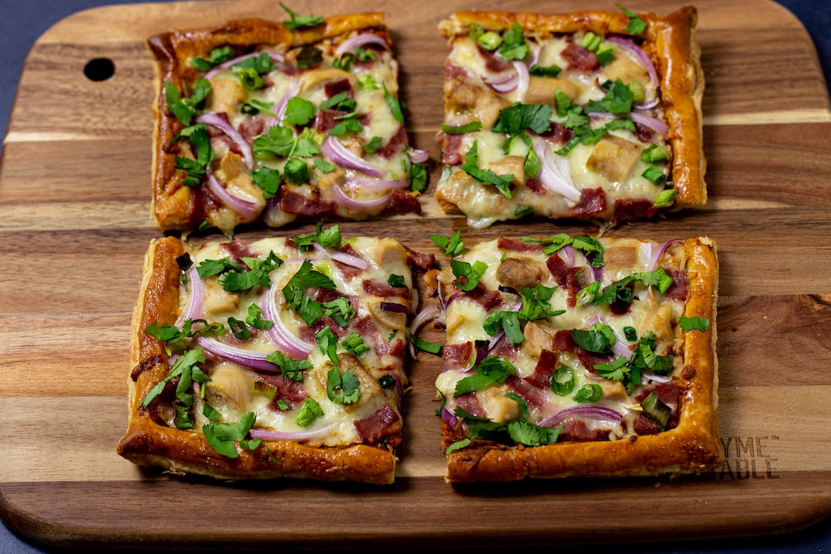 Puff Pastry Breakfast Pizza Recipe