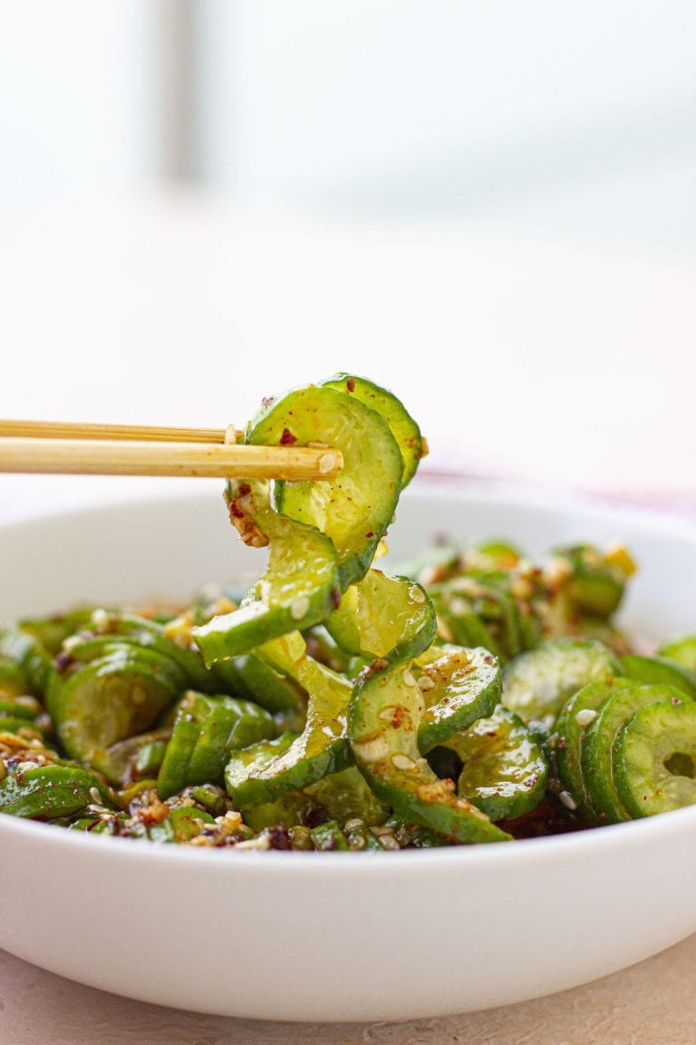 asian cucumber salad tiktok