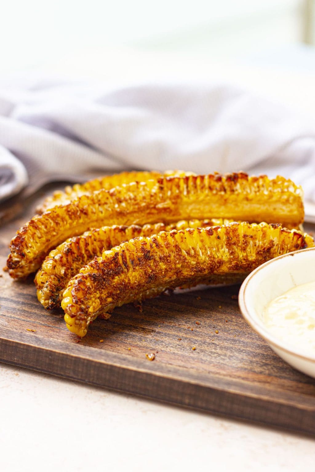 Easy Air Fryer Corn Ribs Recipe