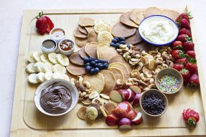 step 10 Pancake Charcuterie Board