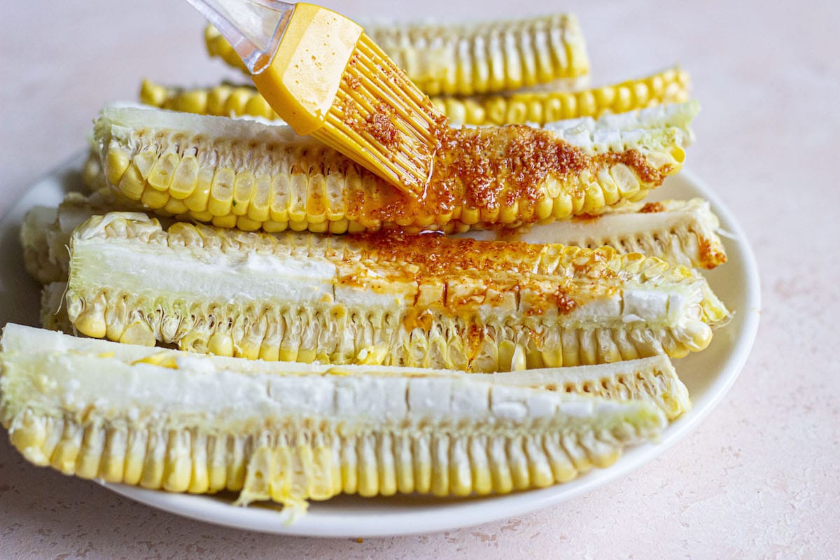Easy Air Fryer Corn Ribs Recipe