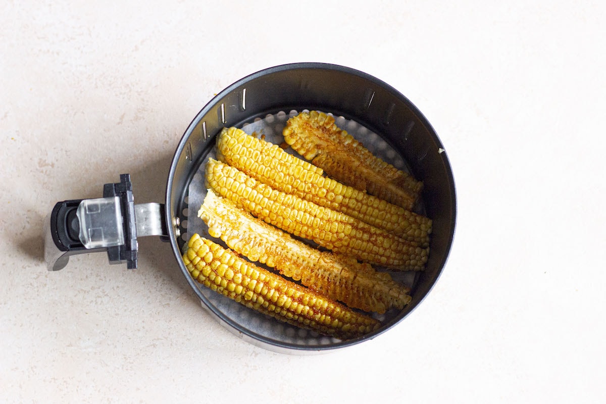Easy Air Fryer Corn Ribs Recipe
