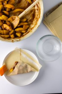 step 6a The Easiest Peach Cobbler Egg Rolls