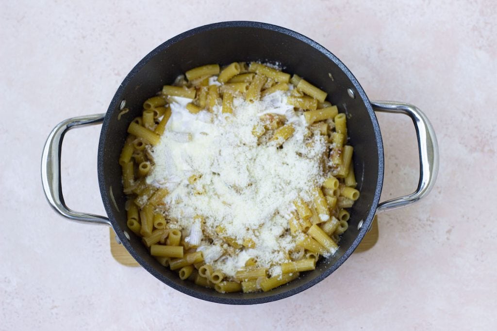 step 9 One Pot French Onion Pasta