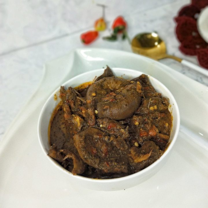 Black Soup (Nigerian Efirin Soup)