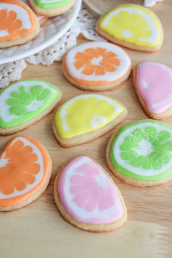 Citrus Fruit Sugar Cookies by Homemade Heather