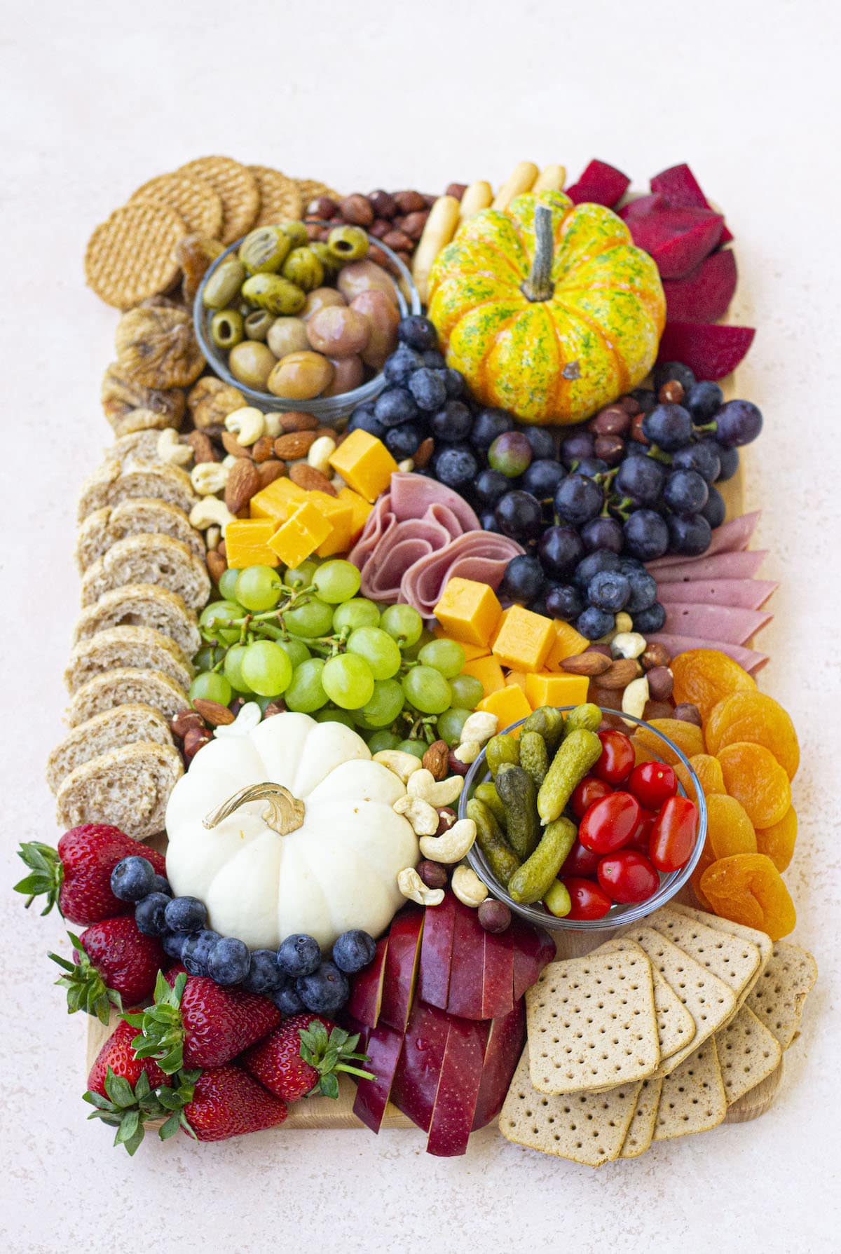 fall themed charcuterie board