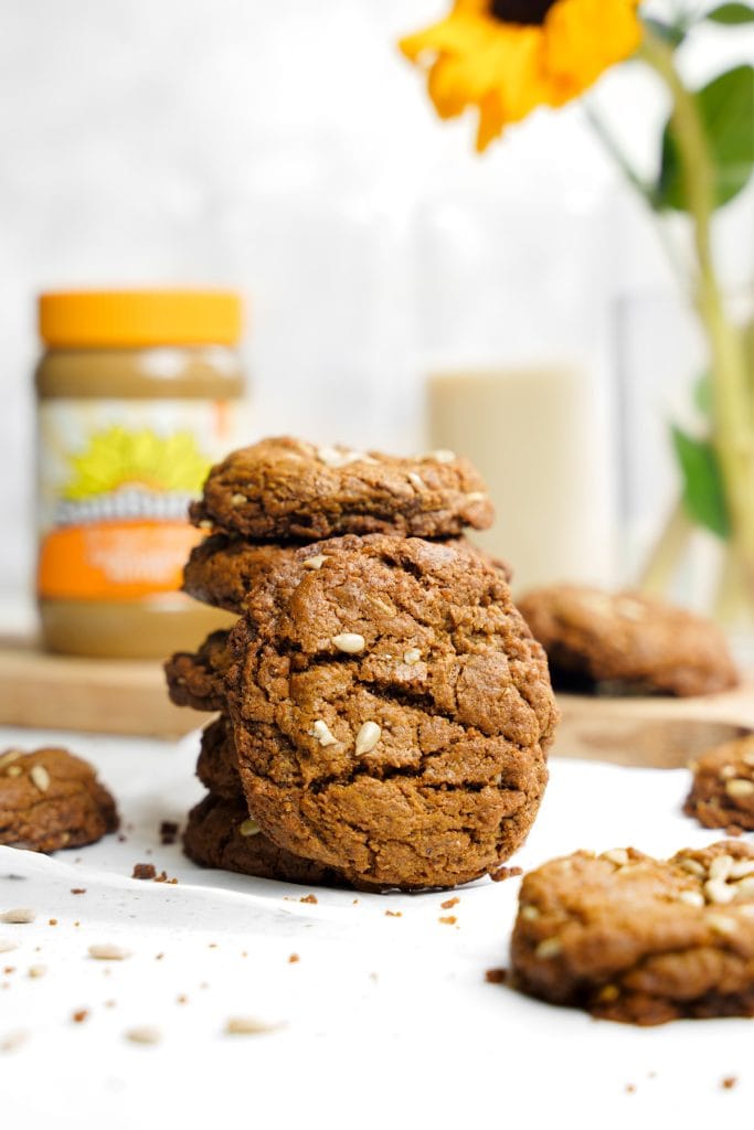 Sunflower Seed Cookies by The All Natural Vegan