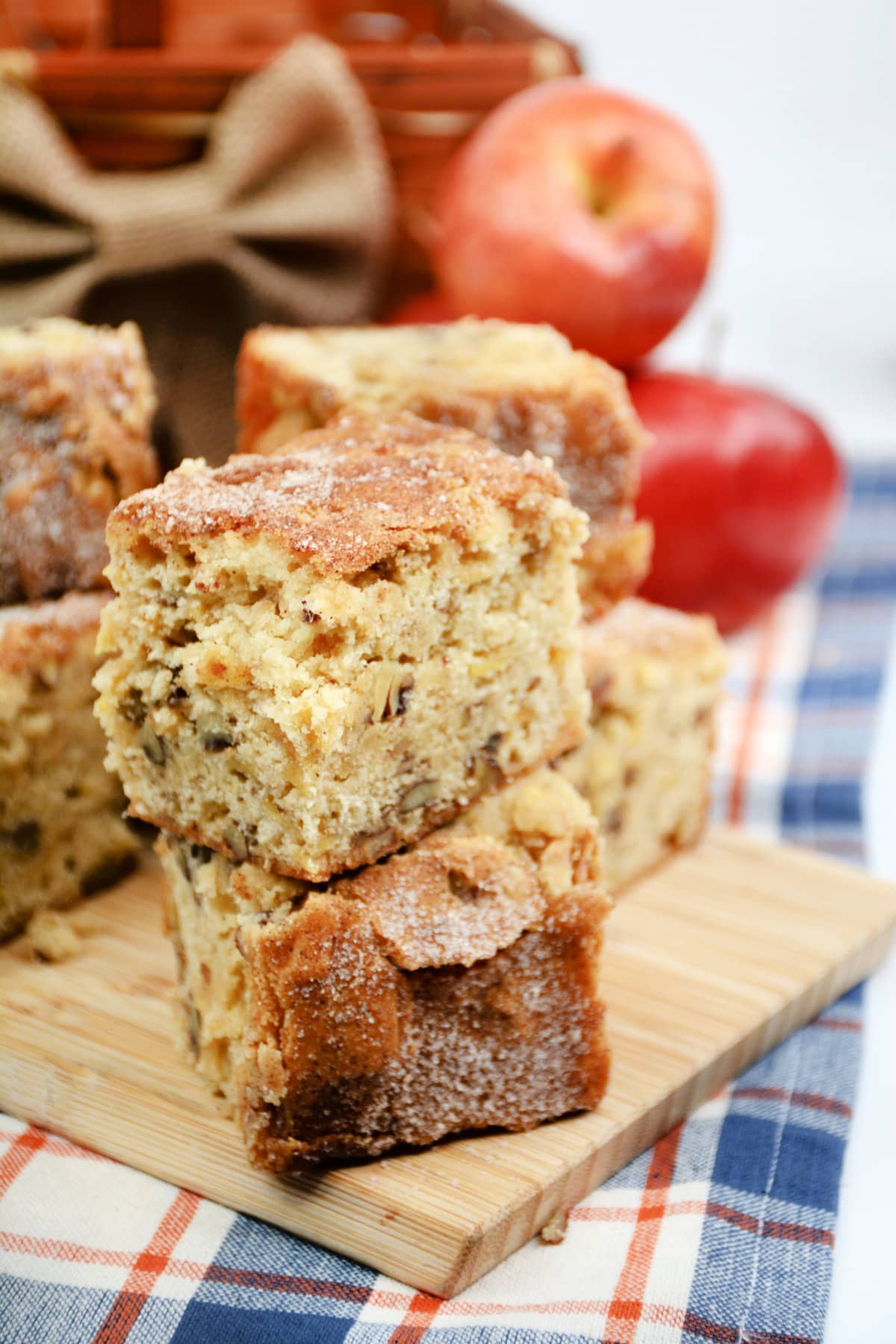 apple cinnamon brownies