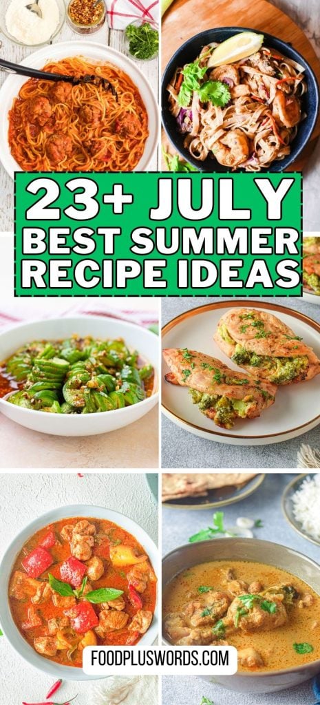 best summer recipe ideas