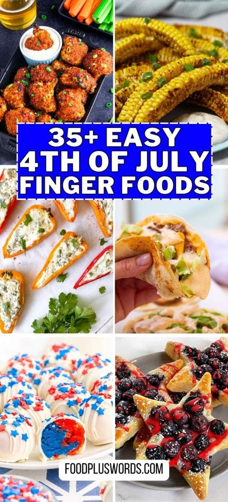 easy 4th of july finger foods