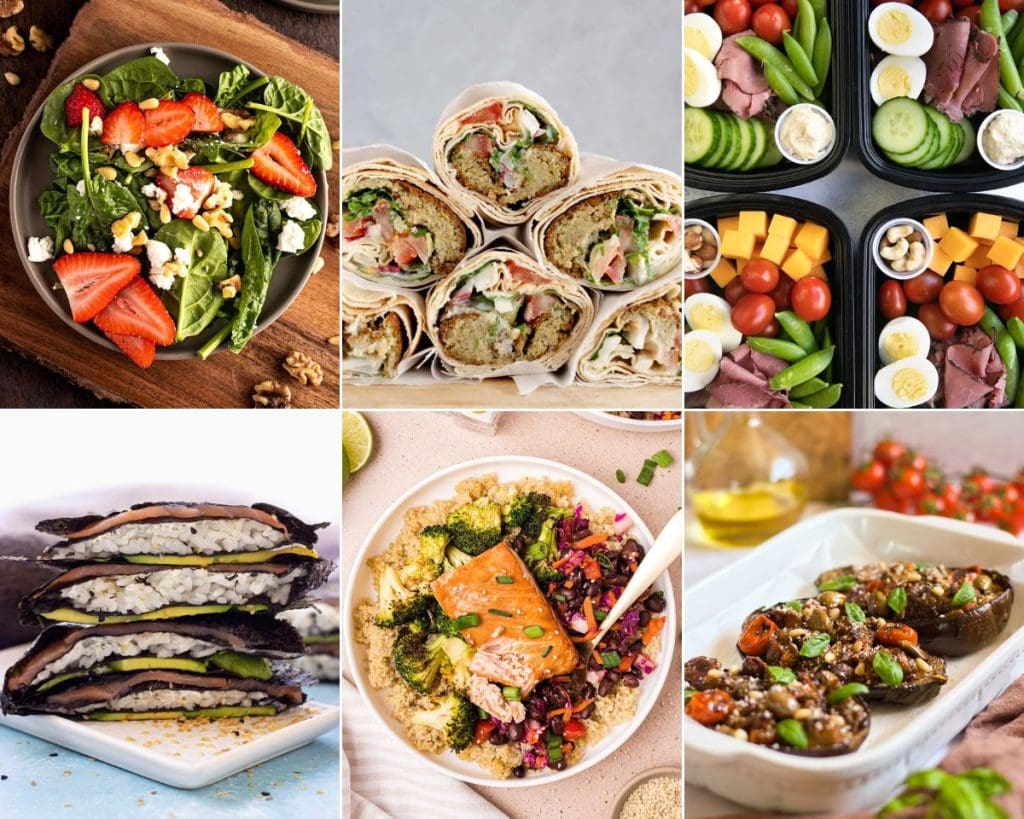 healthy lunch ideas for teachers roundup
