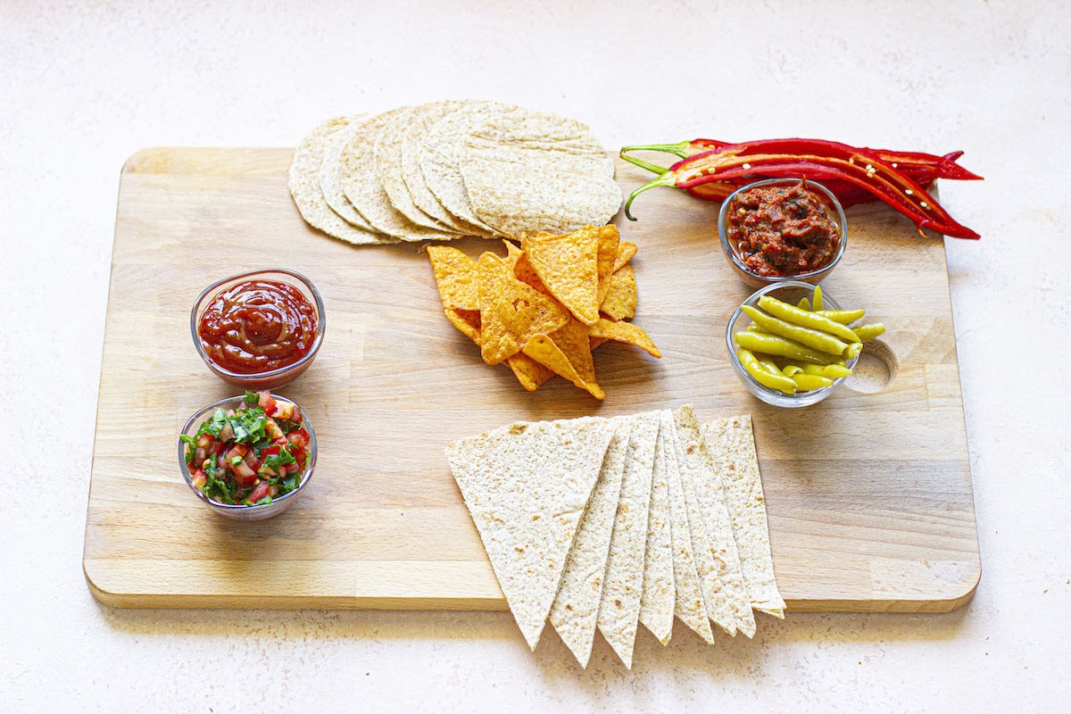 Easy Mexican Charcuterie Board