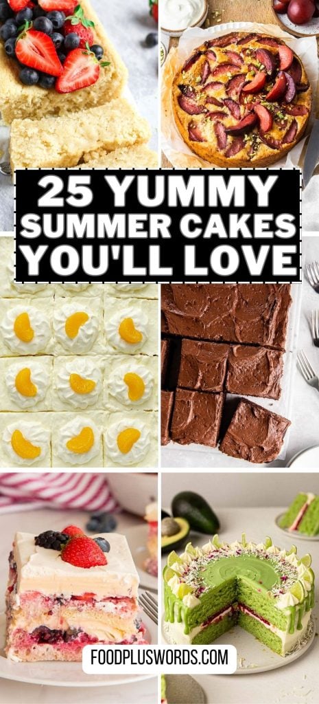 yummy summer cakes
