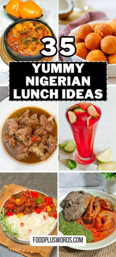Nigerian lunch ideas 2
