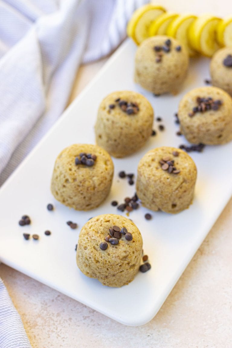 Instant Pot banana bread bites