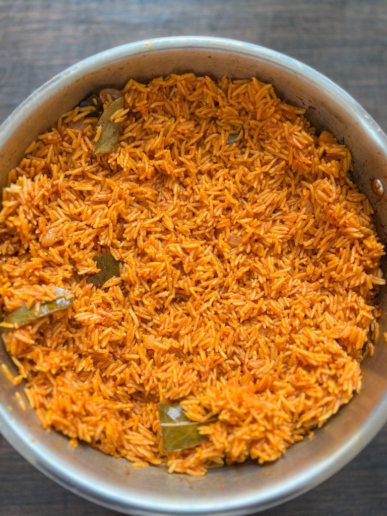 Cómo hacer arroz jollof nigeriano