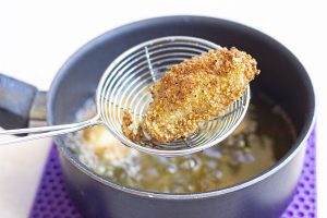 step 4 fried chicken and waffles