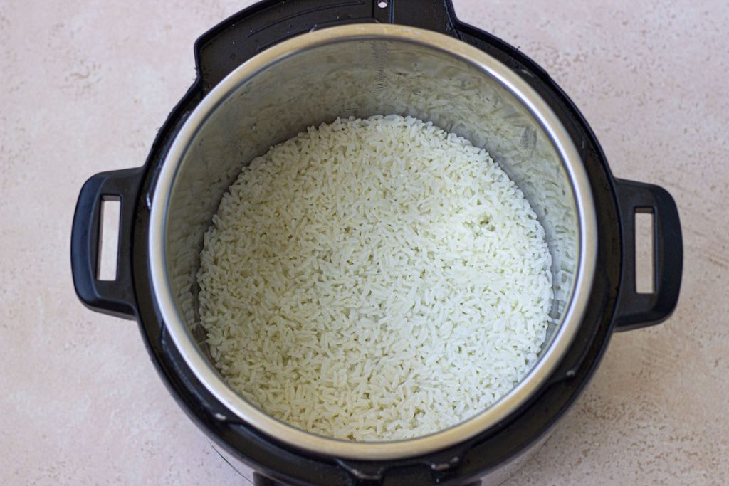 step 8 instant pot sushi rice