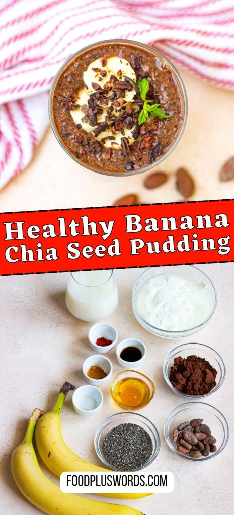 Banana Chia Seed Pudding 3