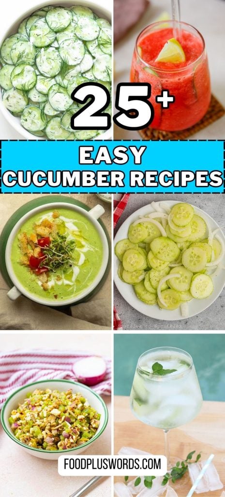 Cucumber recipes 3