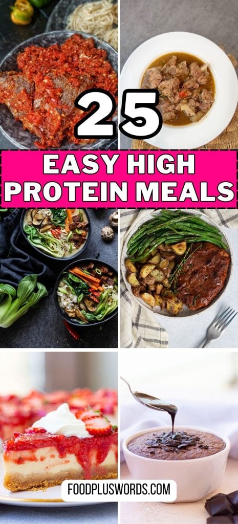 High protein meals 10
