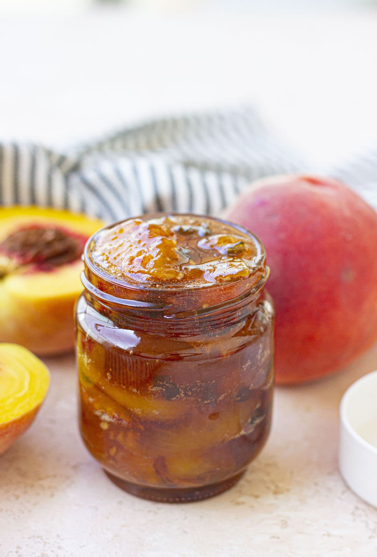 Peach jalapeno jam