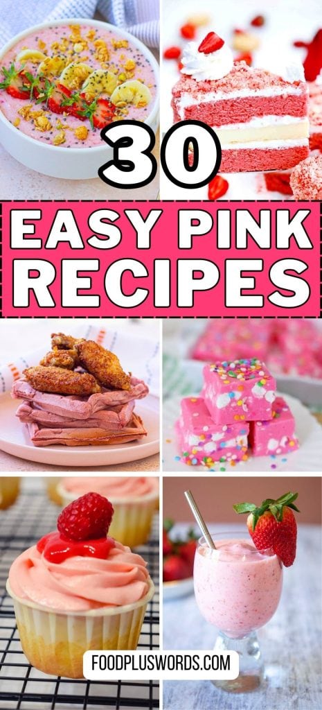 Pink Party Foods 7