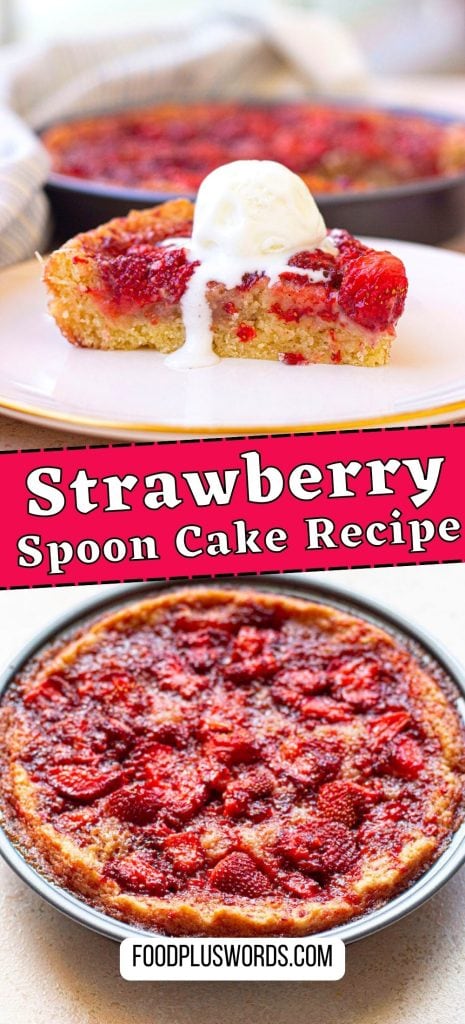 Strawberry spoon cake 8