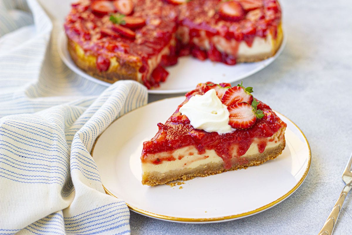 Easy Protein Strawberry Cheesecake Recipe