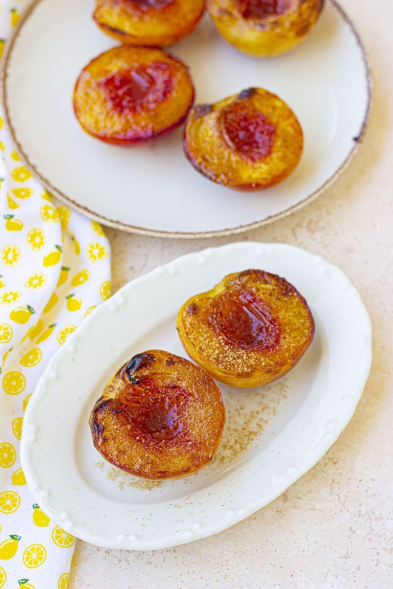 Easy Air Fryer Peaches Recipe