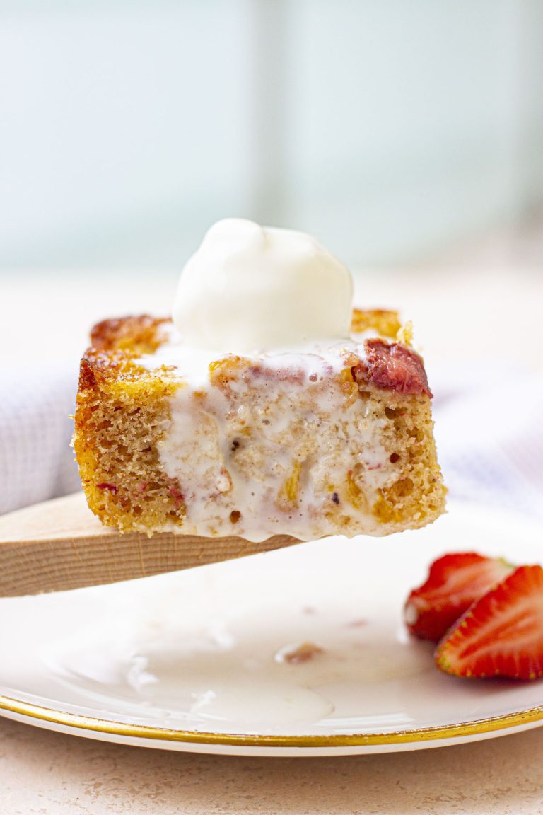 strawberry peach cobbler