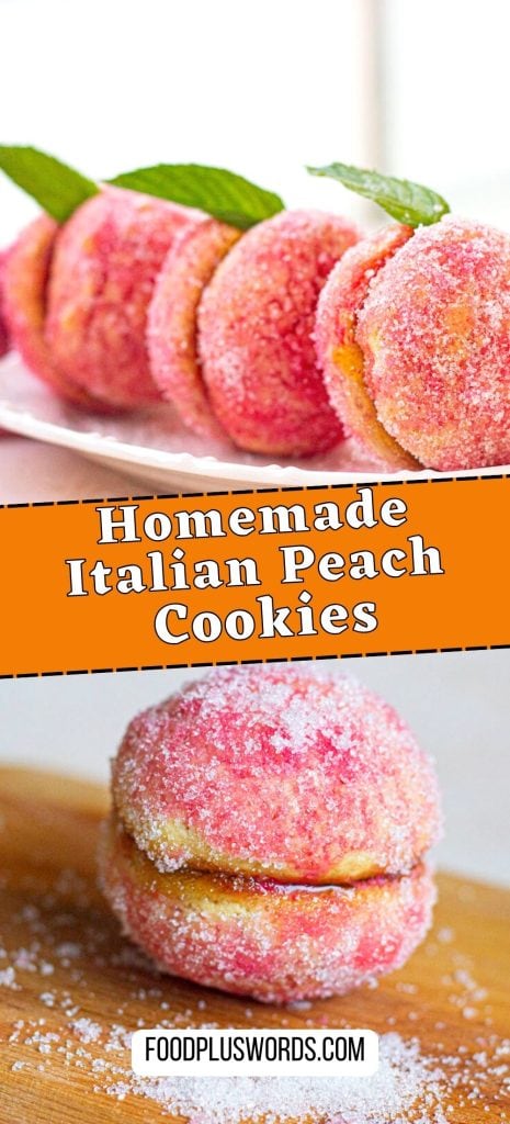 italian peach cookies 7