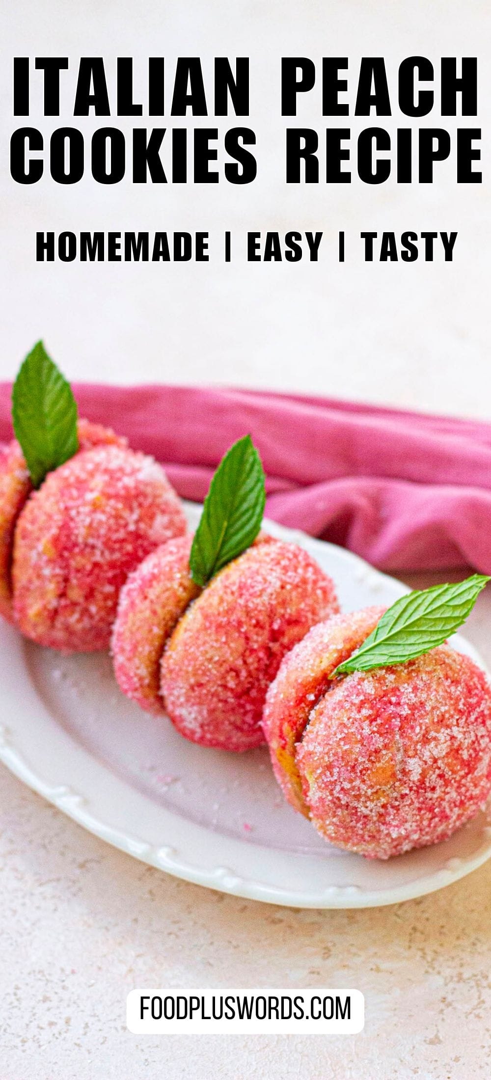 Italian Peach Cookies Recipe