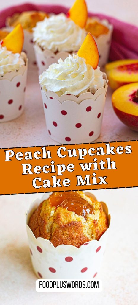 peach cupcakes 3
