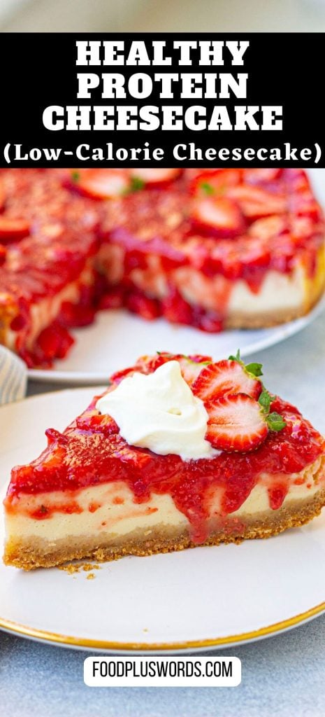 protein strawberry cheesecake 6
