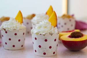 step 13 peach cupcakes