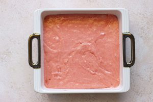 step 4 Strawberry brownies