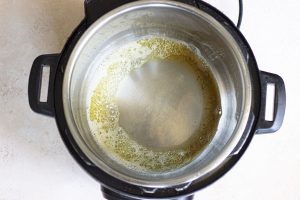 step 4 instant pot garlic butter steak bites
