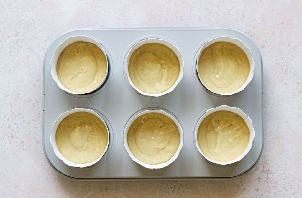 step 7 peach cupcakes