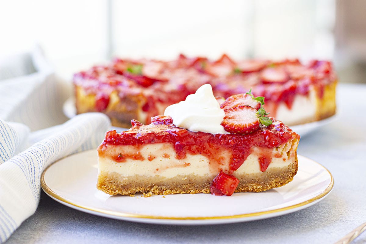 Easy Protein Strawberry Cheesecake Recipe