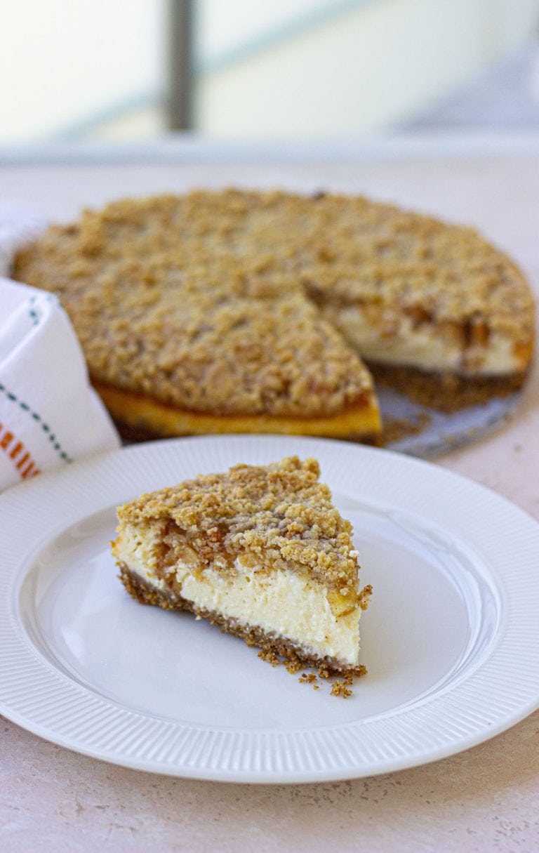 Apple Crumble Cheesecake Recipe