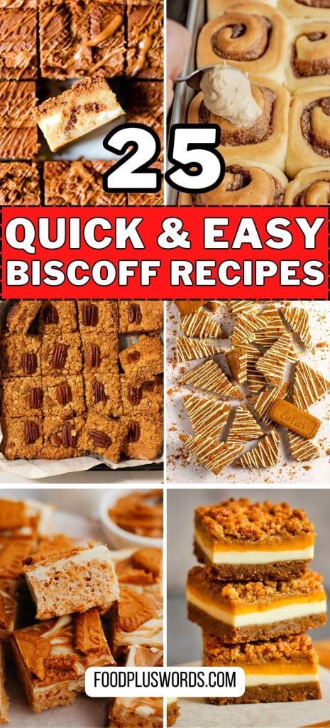 25 quick and easy Biscoff biscotti recipes.