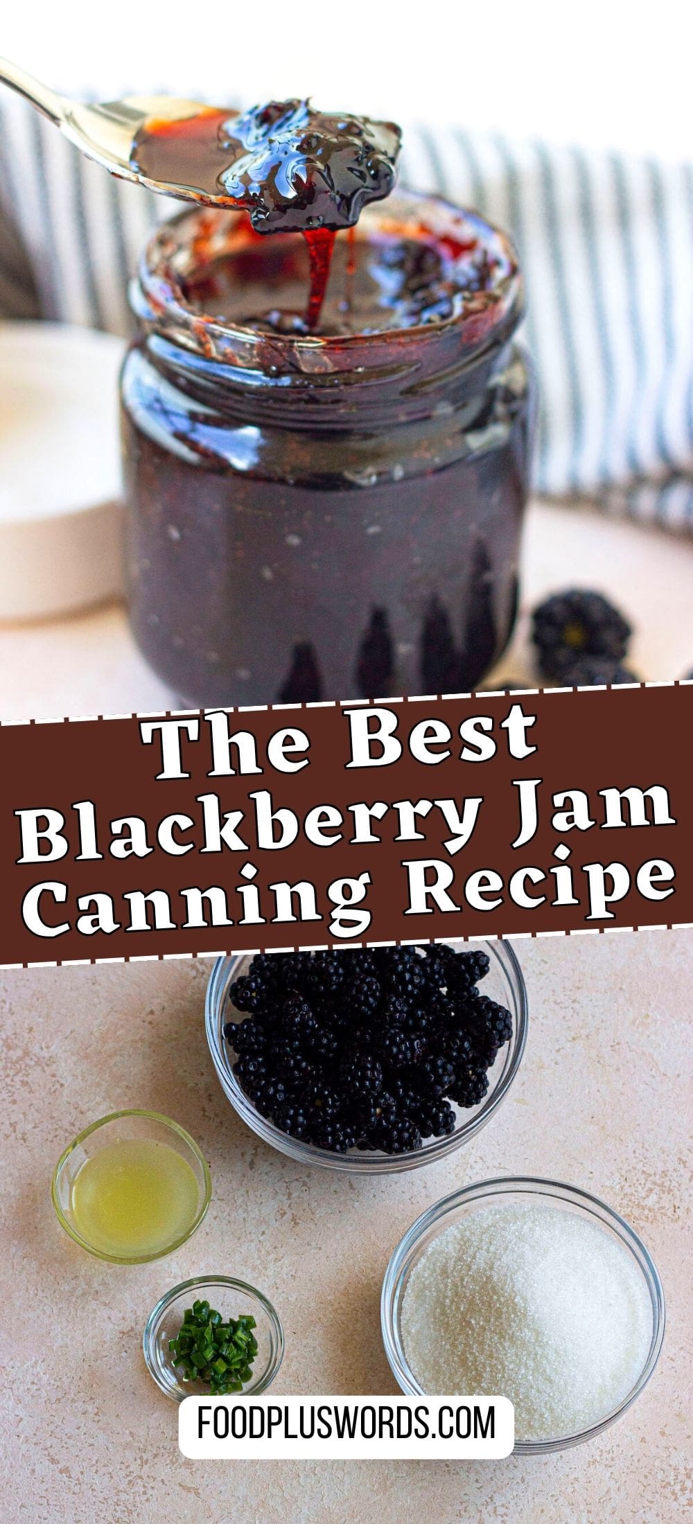 Easy Blackberry Jam No Pectin
